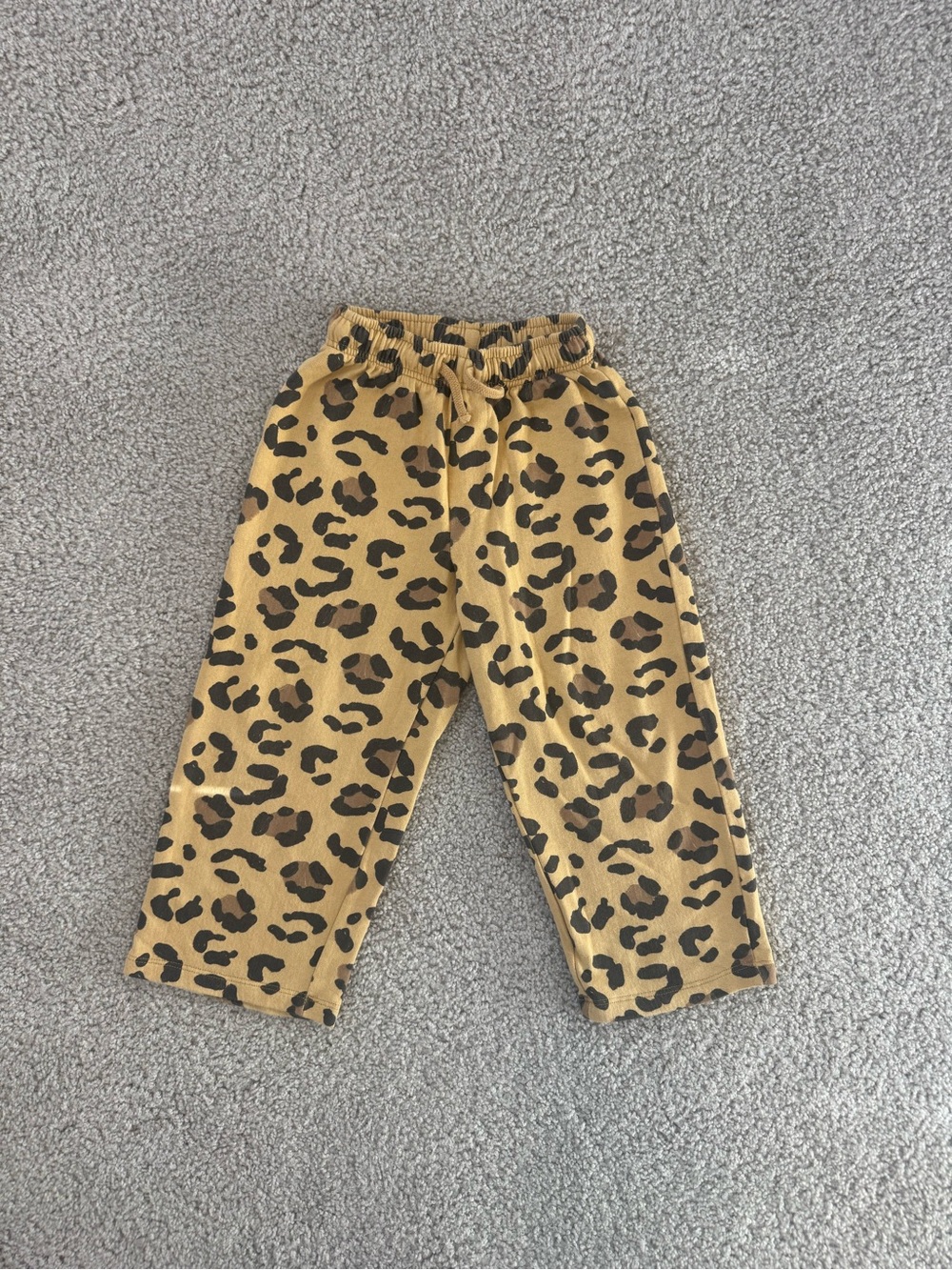 ZARA Kids Leopard Print Pull-On Pants